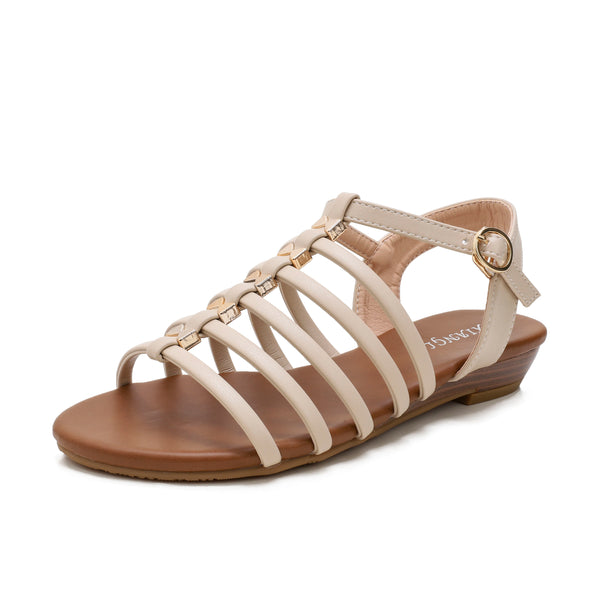 Strappy Roman Flat Sandal